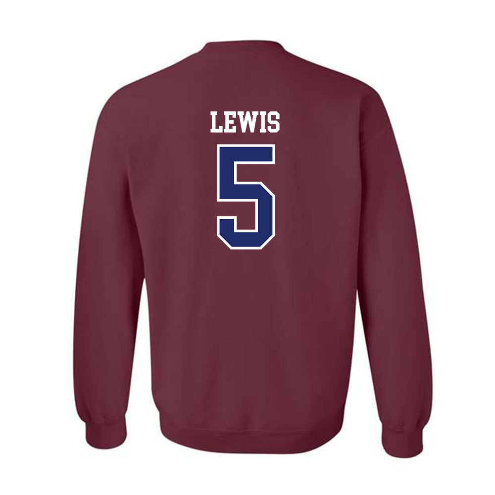 SCSU - NCAA Women's Volleyball : Hedia Lewis - Crewneck Sweatshirt-1