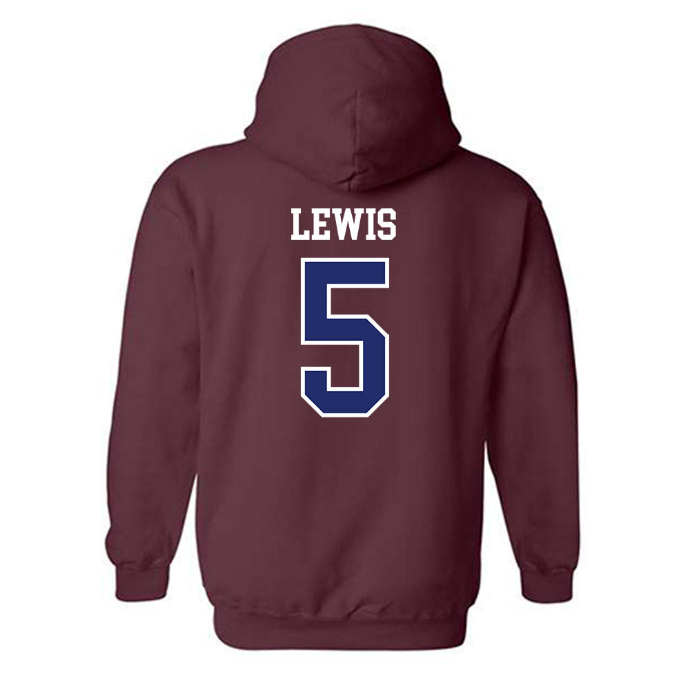 SCSU - NCAA Women's Volleyball : Hedia Lewis - Hooded Sweatshirt-1