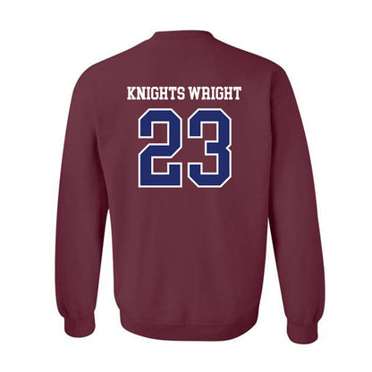 SCSU - NCAA Men's Basketball : DShay Knights Wright - Crewneck Sweatshirt-1