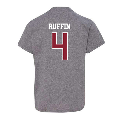 SCSU - NCAA Football : Deyandre Ruffin - Youth T-Shirt-1