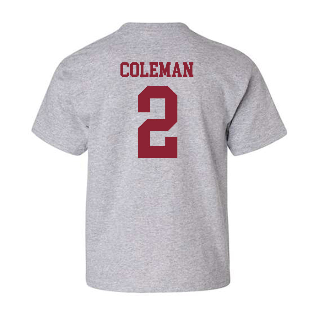 SCSU - NCAA Women's Soccer : Victoria Coleman - Youth T-Shirt-1