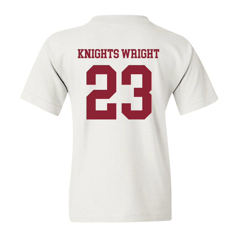 SCSU - NCAA Men's Basketball : DShay Knights Wright - Youth T-Shirt-1