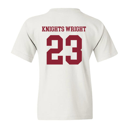 SCSU - NCAA Men's Basketball : DShay Knights Wright - Youth T-Shirt-1