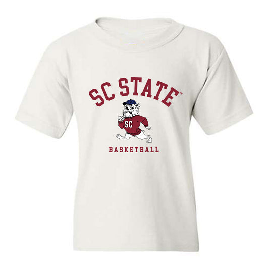 SCSU - NCAA Men's Basketball : Timothy Okojie - Youth T-Shirt-0