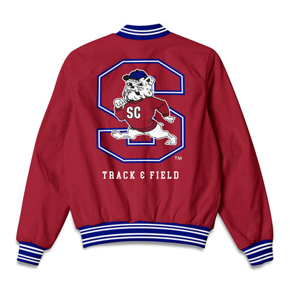 SCSU - NCAA Men's Track & Field : Jyierre Edwards - Bomber Jacket-1