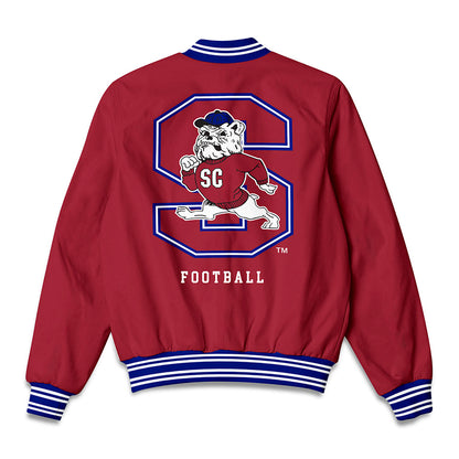 SCSU - NCAA Football : Joshua Barker - Bomber Jacket-1