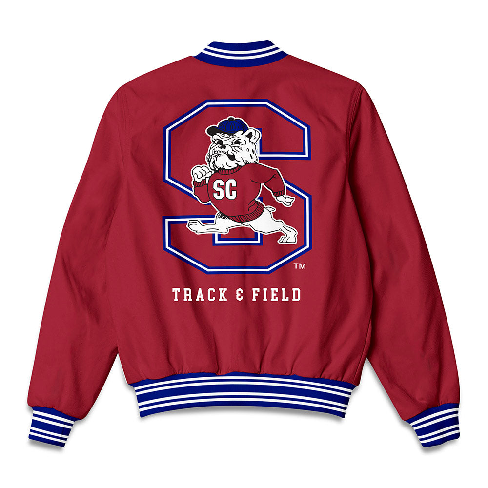 SCSU - NCAA Women's Track & Field : Naomi Johnson - Bomber Jacket-1