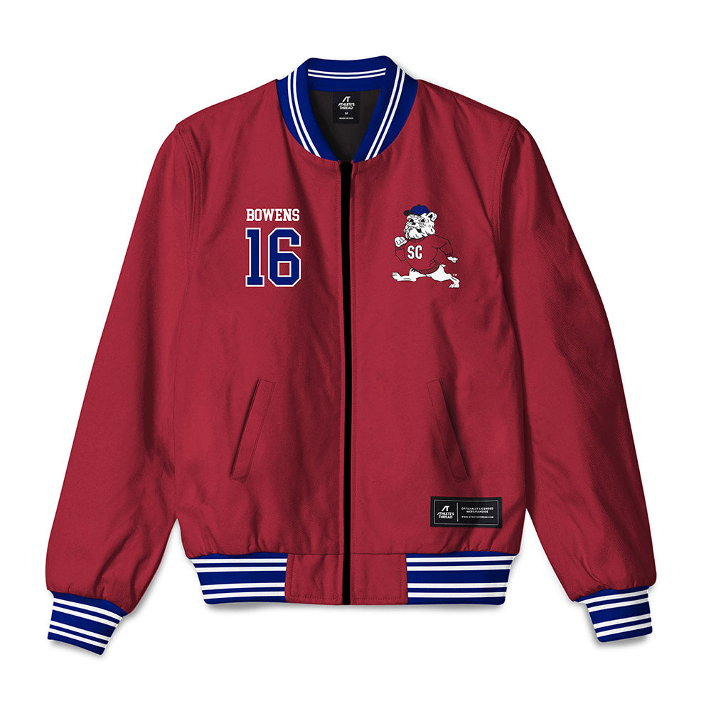 SCSU - NCAA Football : Bryce Bowens - Bomber Jacket-0