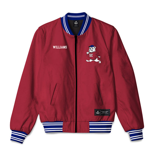 SCSU - NCAA Men's Track & Field : Chavez Williams - Bomber Jacket-0