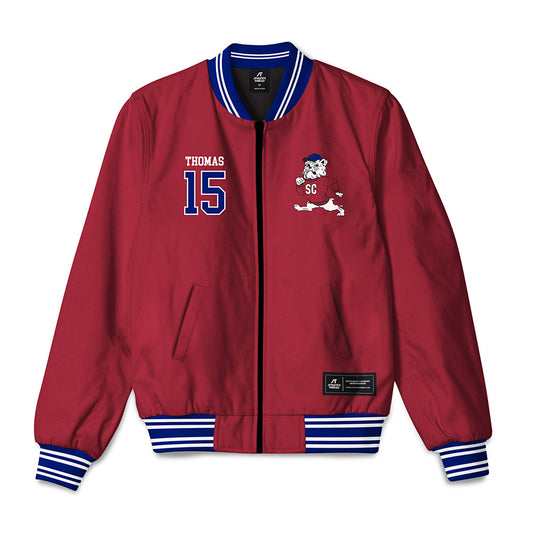 SCSU - NCAA Football : Cayden Thomas - Bomber Jacket-0