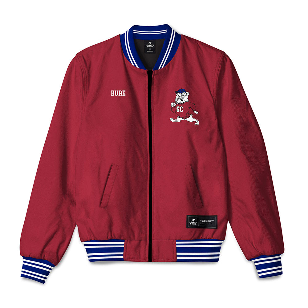 SCSU - NCAA Men's Track & Field : Tinashe Bure - Bomber Jacket-0