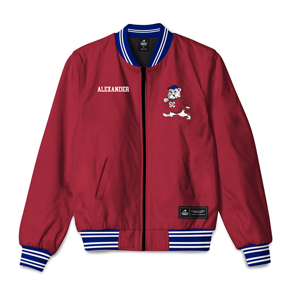 SCSU - NCAA Men's Track & Field : Jacob Alexander - Bomber Jacket-0