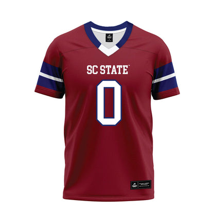 SCSU - NCAA Football : Joshua Barker - Premium Football Jersey-0