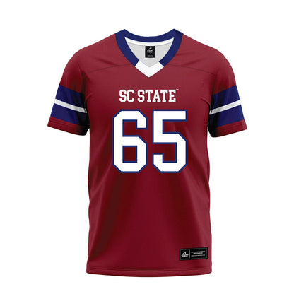 SCSU - NCAA Football : Kanaan Ligons - Premium Football Jersey-0