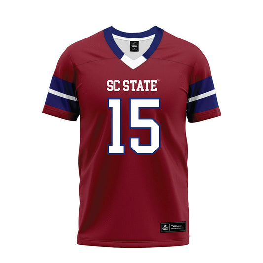 SCSU - NCAA Football : Jayden Fuller - Premium Football Jersey-0