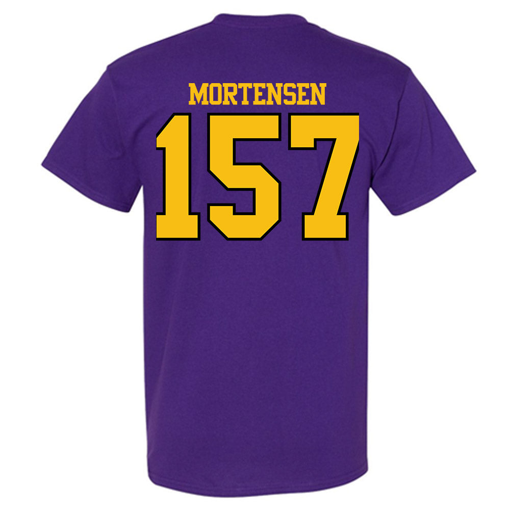 Minn. St. - NCAA Wrestling : Grady Mortensen - Classic Shersey T-Shirt-1