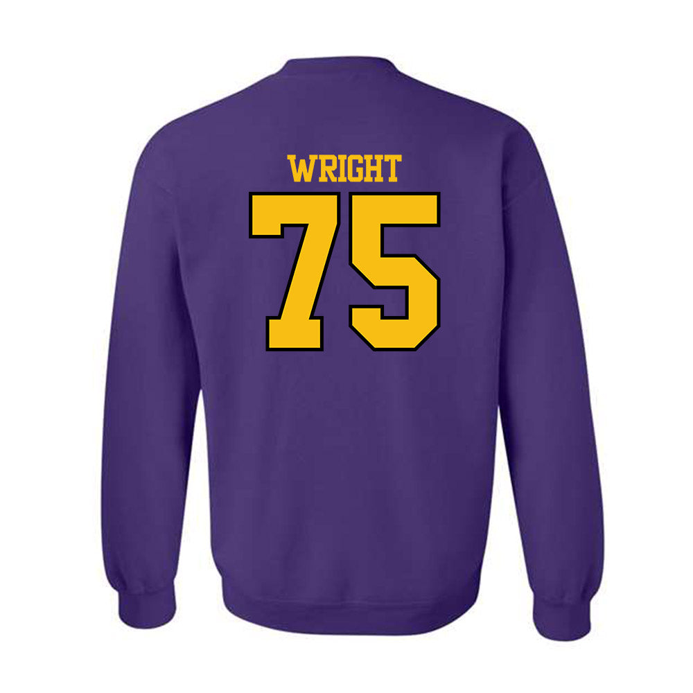 Minn. St. - NCAA Football : Magnus Wright - Classic Shersey Crewneck Sweatshirt-1