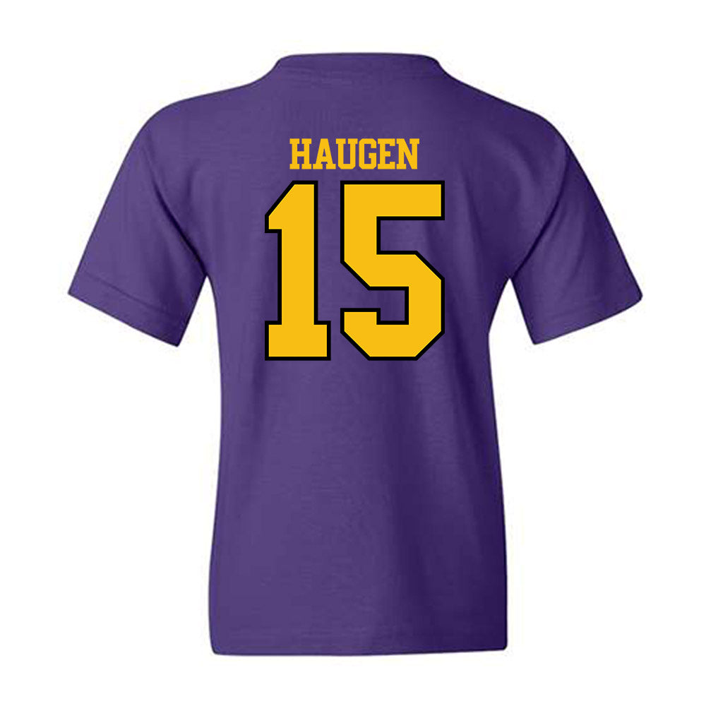 Minn. St. - NCAA Baseball : Sam Haugen - Classic Shersey Youth T-Shirt-1