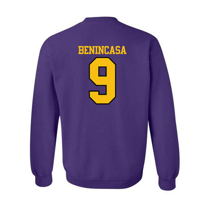 Minn. St. - NCAA Men's Ice Hockey : Luigi Benincasa - Classic Shersey Crewneck Sweatshirt-1