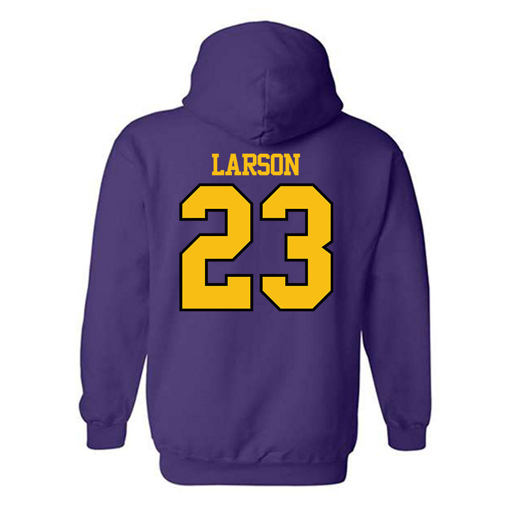 Minn. St. - NCAA Baseball : Conner Larson - Classic Shersey Hooded Sweatshirt-1