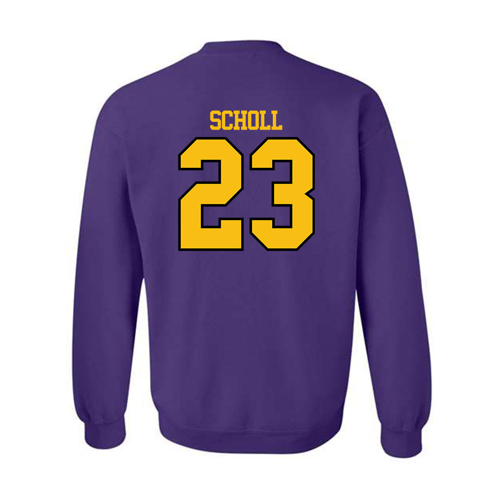 Minn. St. - NCAA Men's Ice Hockey : Sawyer Scholl - Classic Shersey Crewneck Sweatshirt-1