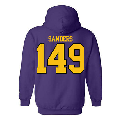Minn. St. - NCAA Wrestling : Kain Sanders - Classic Shersey Hooded Sweatshirt-1