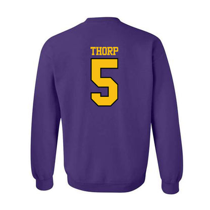 Minn. St. - NCAA Men's Ice Hockey : Gus Thorp - Classic Shersey Crewneck Sweatshirt-1