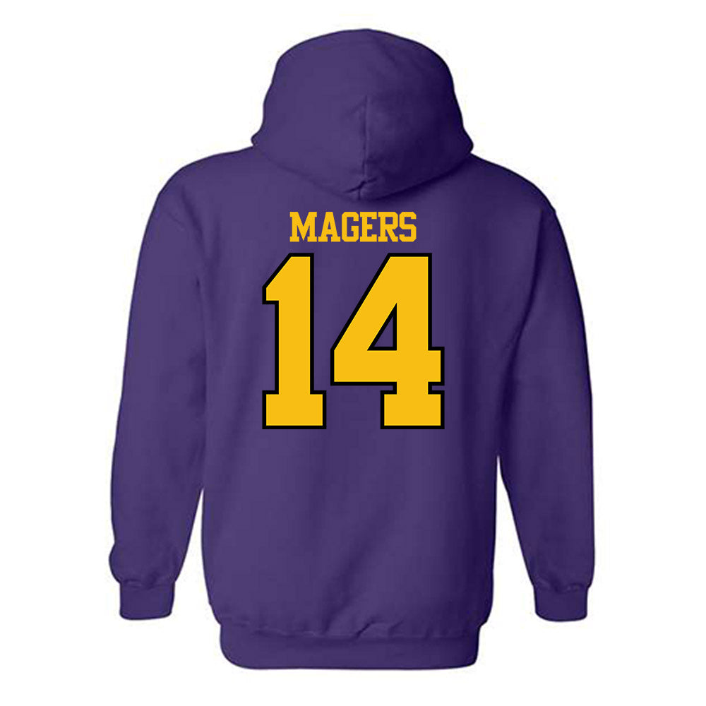 Minn. St. - NCAA Baseball : Louis Magers - Classic Shersey Hooded Sweatshirt-1