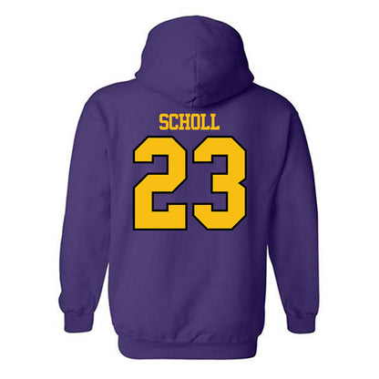 Minn. St. - NCAA Men's Ice Hockey : Sawyer Scholl - Classic Shersey Hooded Sweatshirt-1