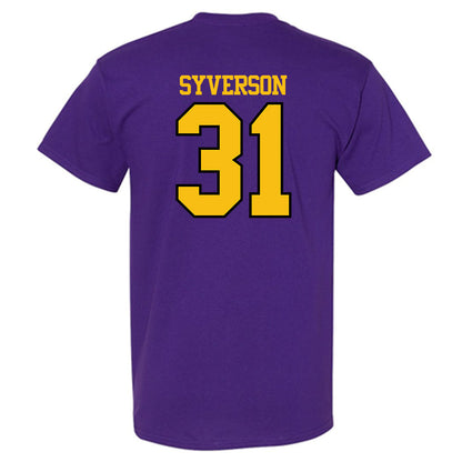 Minn. St. - NCAA Men's Ice Hockey : Matthew Syverson - Classic Shersey T-Shirt-1