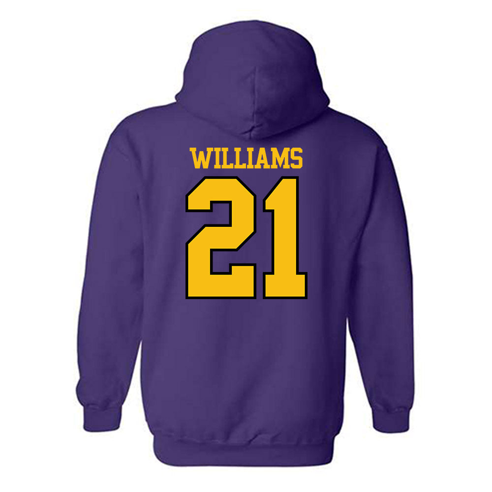 Minn. St. - NCAA Men's Ice Hockey : Finlay Williams - Classic Shersey Hooded Sweatshirt-1