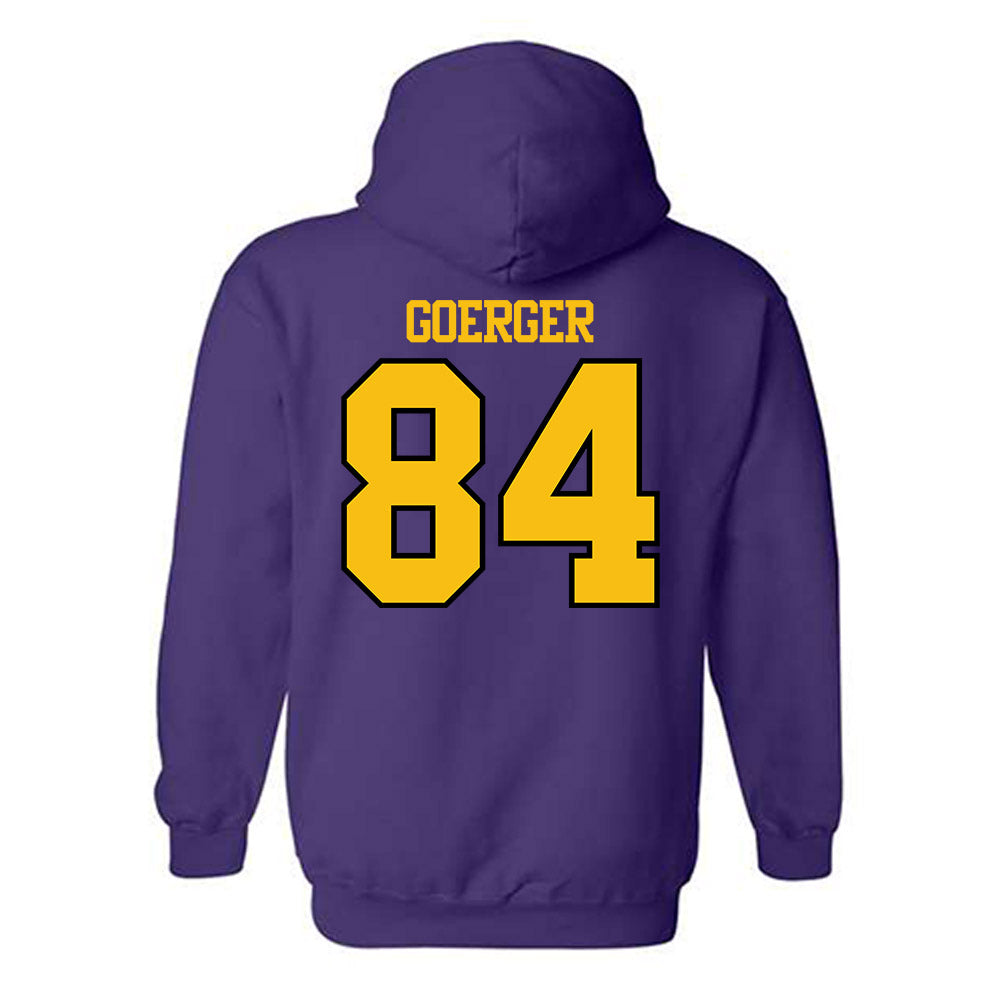 Minn. St. - NCAA Football : Bode Goerger - Classic Shersey Hooded Sweatshirt-1