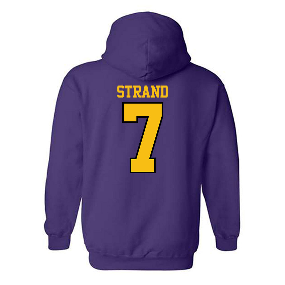 Minn. St. - NCAA Men's Ice Hockey : Bryce Strand - Classic Shersey Hooded Sweatshirt-1