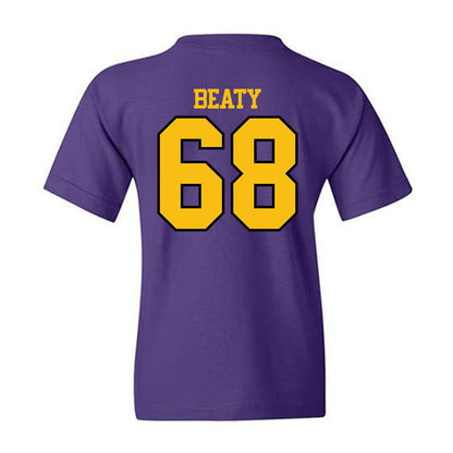 MNSU - NCAA Football : Logan Beaty - Classic Shersey Youth T-Shirt-1