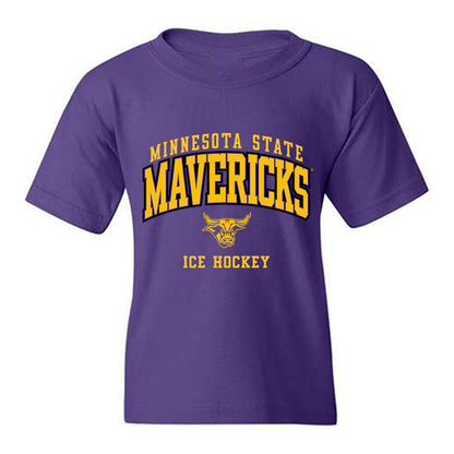 Minn. St. - NCAA Men's Ice Hockey : Gus Thorp - Classic Shersey Youth T-Shirt-0