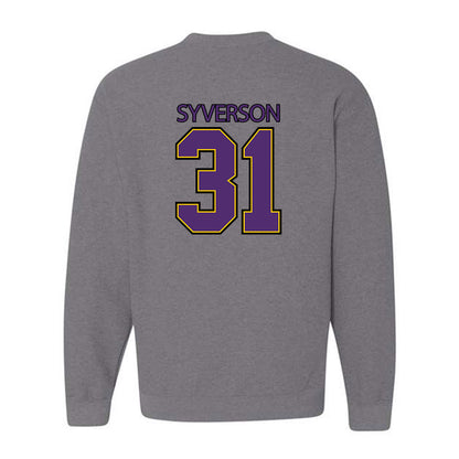 Minn. St. - NCAA Men's Ice Hockey : Matthew Syverson - Classic Shersey Crewneck Sweatshirt-1