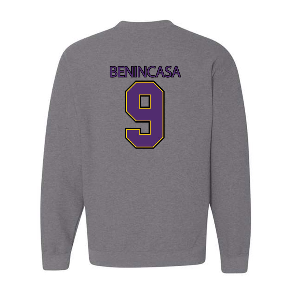 Minn. St. - NCAA Men's Ice Hockey : Luigi Benincasa - Classic Shersey Crewneck Sweatshirt-1