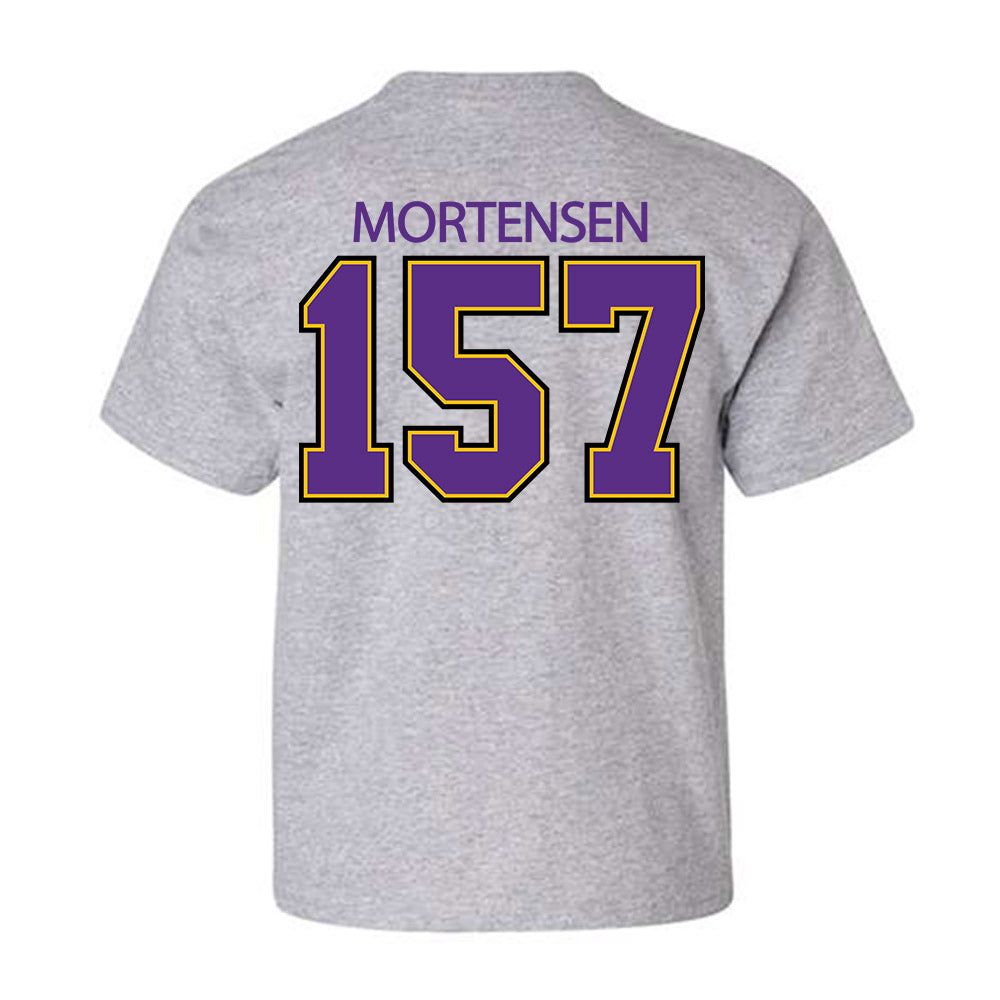 Minn. St. - NCAA Wrestling : Grady Mortensen - Classic Shersey Youth T-Shirt-1