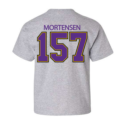 Minn. St. - NCAA Wrestling : Grady Mortensen - Classic Shersey Youth T-Shirt-1