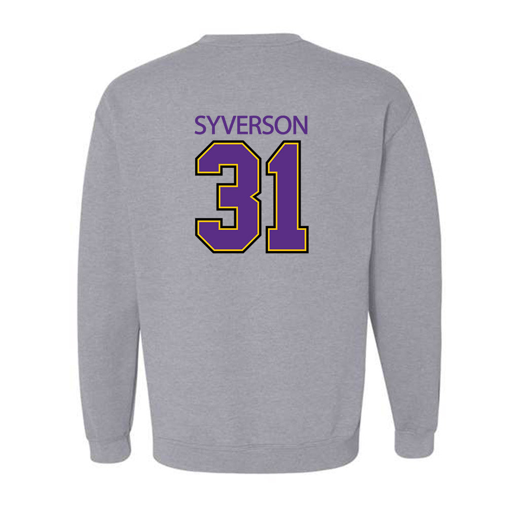 Minn. St. - NCAA Men's Ice Hockey : Matthew Syverson - Classic Shersey Crewneck Sweatshirt-1