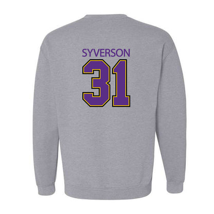 Minn. St. - NCAA Men's Ice Hockey : Matthew Syverson - Classic Shersey Crewneck Sweatshirt-1