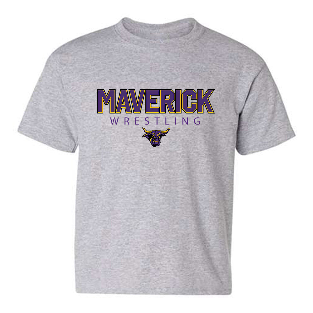 Minn. St. - NCAA Wrestling : Grady Mortensen - Classic Shersey Youth T-Shirt-0
