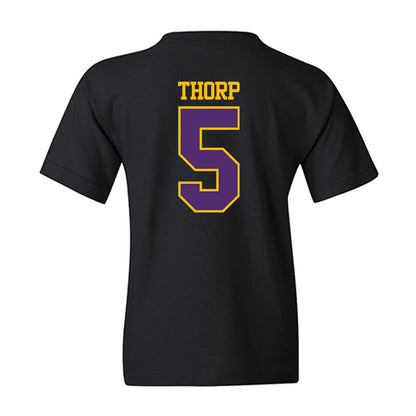Minn. St. - NCAA Men's Ice Hockey : Gus Thorp - Classic Shersey Youth T-Shirt-1