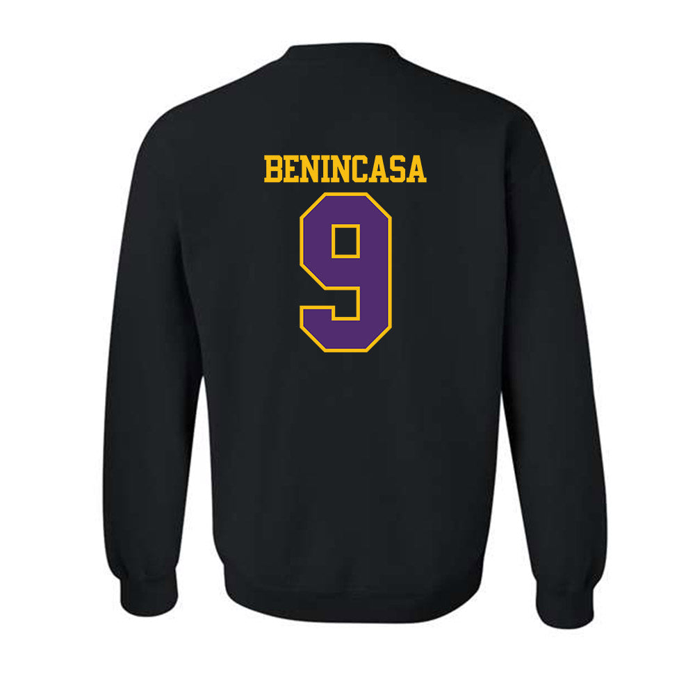 Minn. St. - NCAA Men's Ice Hockey : Luigi Benincasa - Classic Shersey Crewneck Sweatshirt-1