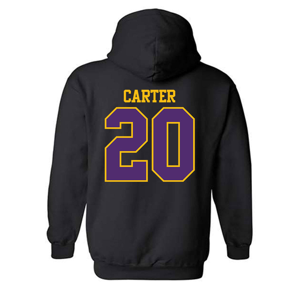 Minn. St. - NCAA Men's Ice Hockey : Cash Carter - Classic Shersey Hooded Sweatshirt-1