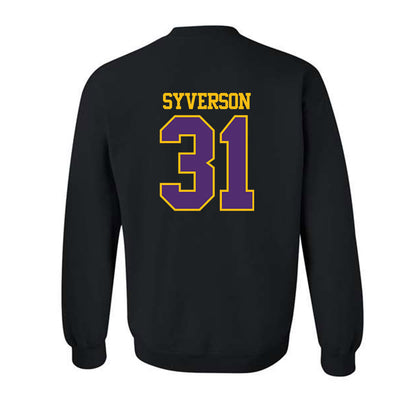 Minn. St. - NCAA Men's Ice Hockey : Matthew Syverson - Classic Shersey Crewneck Sweatshirt-1