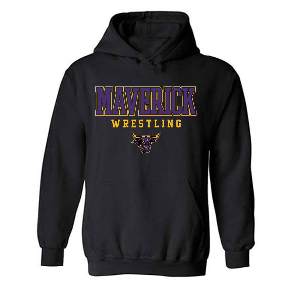 Minn. St. - NCAA Wrestling : Grady Mortensen - Classic Shersey Hooded Sweatshirt-0