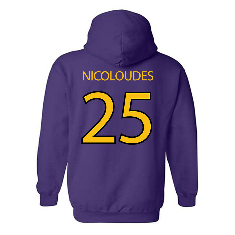 Minn. St. - NCAA Baseball : Pambos Nicoloudes - Classic Shersey Hooded Sweatshirt-1