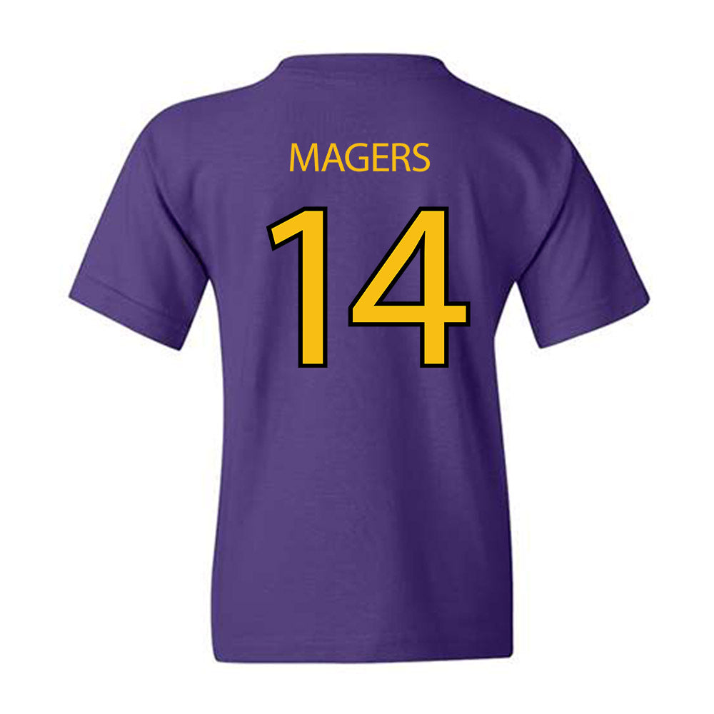 Minn. St. - NCAA Baseball : Louis Magers - Classic Shersey Youth T-Shirt-1