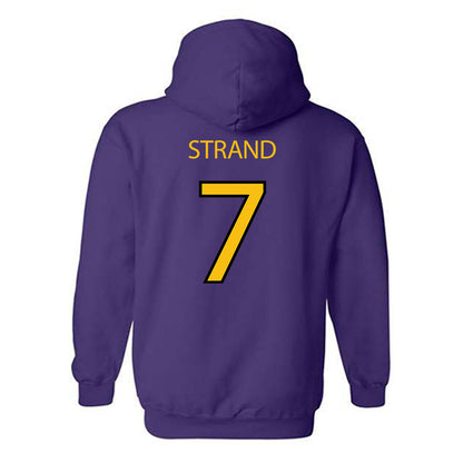 Minn. St. - NCAA Men's Ice Hockey : Bryce Strand - Classic Shersey Hooded Sweatshirt-1